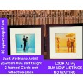 2 *Jack Vettriano p CARDS Framed behind Non reflective glass* LOOK At My BUY NOW LISTINGS NO WAITING