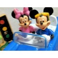 Toy CAR+Mickey+Minnie Mouse in damage+1 McDonalds +3 small Toys*LOOK at My BUY NOW items NO WAIT