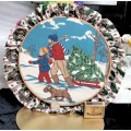 CHRISTMAS WREATH material over frame Scene tree dog boy*LOOK At My BUY NOW items NO WAITING