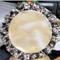 CHRISTMAS WREATH material over frame Scene tree dog boy*LOOK At My BUY NOW items NO WAITING