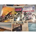 4 Magazines 3 *American Rider + I*HOG - Bikes Magazine`s Old *LOOK MY Buy NOWitemsNO WAITING