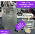 2 empty Scent bottles*LOOK At My BUY NOW LISTINGS NO WAITING