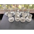 SPARES 26 Pieces Glass Chess pieces*See Ones Available LOOK At My BUY NOW LISTINGS NO WAITING