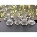 SPARES 26 Pieces Glass Chess pieces*See Ones Available LOOK At My BUY NOW LISTINGS NO WAITING