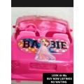 Barbie toy CAR 1 Wheel missing+ 5 smallToys*LOOKatMy BUY NOWitemsNO WAIT