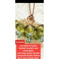 1 NECKLACE -pendant *Cluster*Glass Crystal+Composite beads metal+ChainLOOK At My BUY NOW*NO WAITING