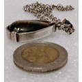 Necklace Pendant *Jasper Tiger Iron* Tumbled Polished Precious Gem Stones +New belcher chain S/S