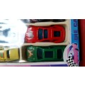 FOR THE COLLECTOR : AS NEW, UNSCRATCHED PRISTINE CONDITION  SET OF 10 DIE-CAST METAL CARS IN BOX SET