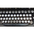Round Button Royal  Vintage Typewriter
