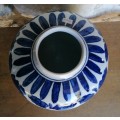 Unmark porcelain pot with lid