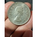 1955 Union Silver 2 1/2 Shillings