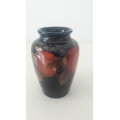Rare William Moorcroft miniature vase in Pomegranate pattern circa 1928-1935