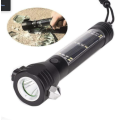 Solar powered Tactical Flashlight