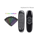 Air Mouse With Mini Wireless Keyboard and 7 Colours Backlit RGB
