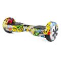 Self Balance Scooter 6.5` Hoverboard-LED-Bluetooth- Yellow Graffiti- Demo Unit but never used