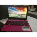 *Pretty in pink BUT major Performance*ACER V11TOUCH*QUAD CORE*4GB RAM*TOUCHSCREEN*PENTIUM N3540*