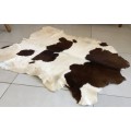 COW HIDE - ANIMAL SKIN -  100x90cm