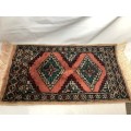 COLLECTION OF 4 SMALL PERSIAN "TABLE" CARPETS - PERFECT CONDITION