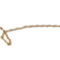 Exquisite 9ct gold necklace - 53cm