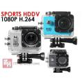 Action Camera Full HD H.264 1080P Sports HD DV 30M Water Resistant Camera