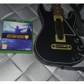 Xbox One Guitar Hero Game plus Guitar Used