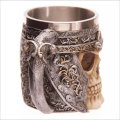 *LOCAL STOCK* Cool Stainless Steel Skull Coffee Mug Cup for 3D Design Mugs Unboxed