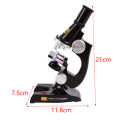 Microscope With LED 100X 200X & 450X Science Toy Unboxed