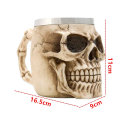 *LOCAL STOCK* Realistic Fantasy Skull Coffee Mug