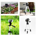 110cm Portable Aluminium Travel Tripod with Phone Mount Adapter Unboxed