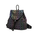 *LOCAL STOCK* Women Geometry Holographic Reflective Backpacks Travel Shoulder Bag