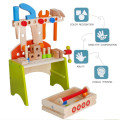 Childrens Wooden Table Top Work Bench Toy Unboxed