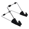 Adjustable Multi-Angle Non-Slip tablet Stand - Black Unboxed