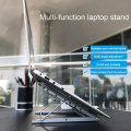 Adjustable Laptop Table Stand - Grey Unboxed