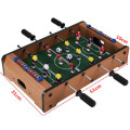 Deluxe Wooden Mini Table Top Foosball Game Unboxed