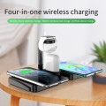 4-in-1 Wireless Charging Station Dock for Android Airpods Watch Charger Unboxed