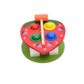 Wooden Pounding Bench Toy With Mallet Unboxed
