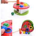 Wooden Pounding Bench Toy With Mallet Unboxed