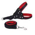 Adjustable Dog Vest & Leash - Red (Size:L) Unboxed