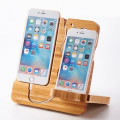 Bamboo Wood Charging Dock Station for Apple Watch Phone Unboxed