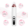 Electronic Blackhead Remover Vacuum Cleaner with 6 Sucker Heads-White Unboxed