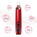 Electronic Blackhead Remover Vacuum Cleaner with 6 Sucker Heads-Red Unboxed