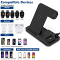 4 in 1 Fast Charging Dock for iWatch/Pencil/Airpods Pro/iPhone 11pro-Black Unboxed
