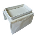 Sofa Armrest Organizer with Cup Holder Tray - White Unboxed