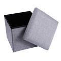 Cube Fabric Folding Storage Bins - Grey Unboxed