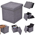 Cube Fabric Folding Storage Bins - Grey Unboxed