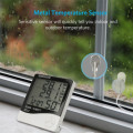 Temperature and Humidity Monitor With LCD Screen Alarm Clock Unboxed