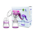 Manual Breast Pump with Lid for Breastfeeding using only 100% Food Grade, BPA-Free