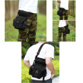 Multi-Purpose Military Tactical Molle Drop Leg Bag - Black