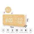 Digital LED Alarm Clock Timer Calendar Thermometer