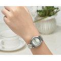 Women Quartz Casual Understated Face Stainless Steel Wristwatch